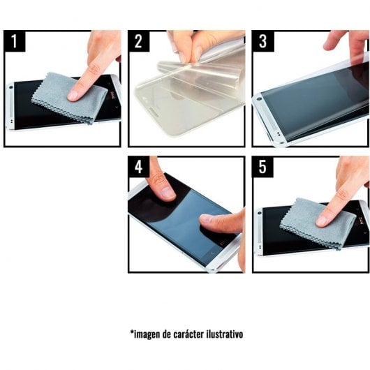 BeCool Protector Cristal 3D Templado Cobertura Total para Bq Aquaris X/X Pro