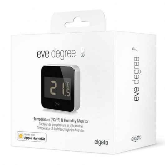 Elgato Eve Degree Monitor de Temperatura y Humedad Bluetooth