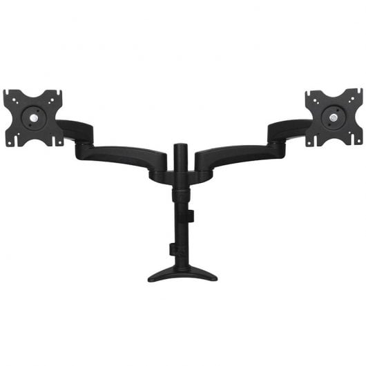 StarTech.com ARMDUAL Flachbildschirm-Tischhalterung 61 cm (24") Tisch/Bank Schwarz