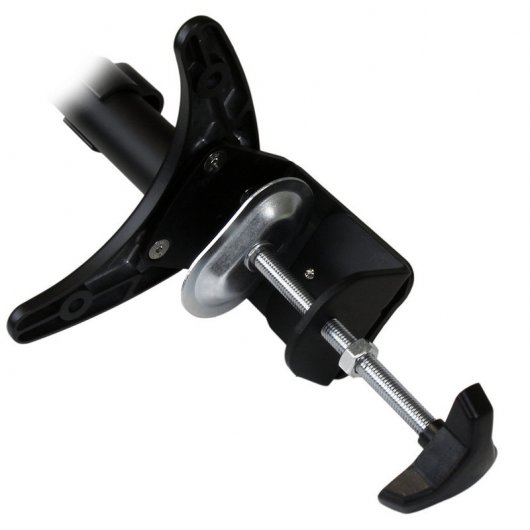 StarTech.com ARMDUAL Flachbildschirm-Tischhalterung 61 cm (24") Tisch/Bank Schwarz