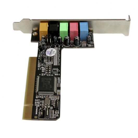 Startech Tarjeta de Sonido PCI con Sonido Envolvente Surround de 5.1 Canales