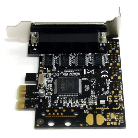 Startech Tarjeta Adaptadora PCI Express PCIe 4 Puertos Serie con Cable Multiconector RS232 Serial