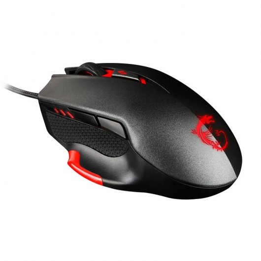 MSI Interceptor DS300 Ratón Gaming 8200DPI Negro