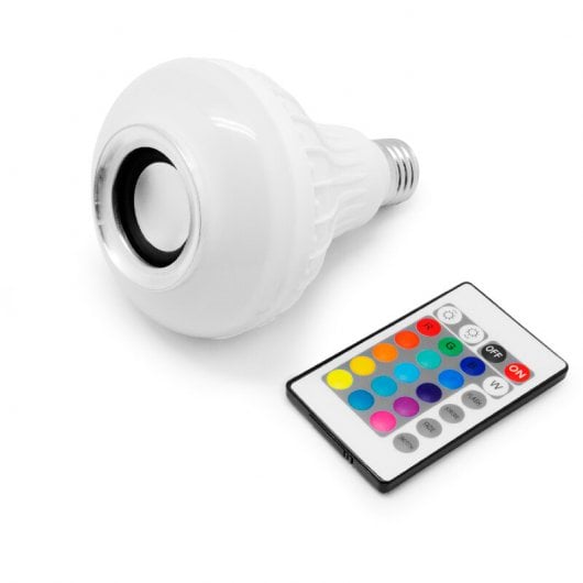 Unotec Bombilla LED con Altavoz Bluetooth