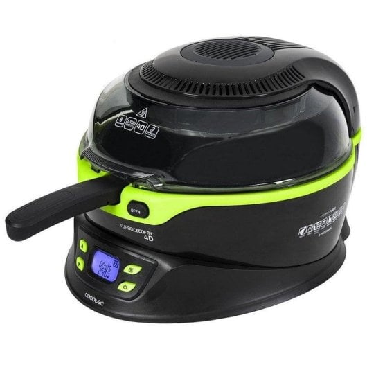 Friggitrice ad aria Cecotec Turbo Cecofry 4D 3L 1350W con 8 programmi e pala mescolatrice