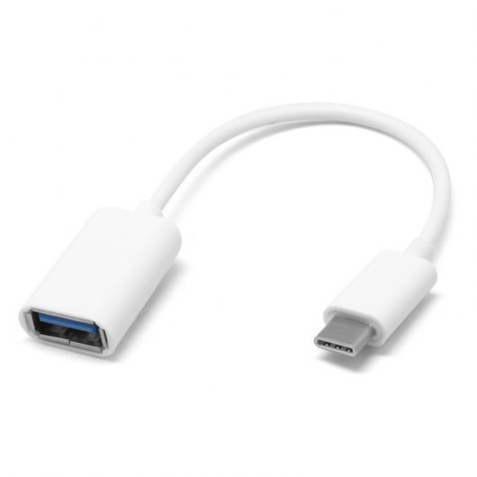 Unotec Adaptador OTG USB-C para USB 2.0 Branco
