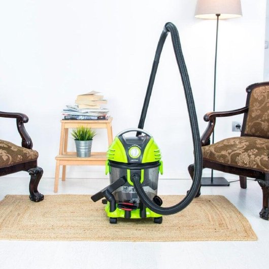 Aspirador Industrial Cecotec Wet & Dry 1400W 15L Sólidos e Líquidos Filtro HEPA