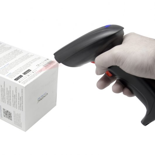 Unotec Lector de Códigos de Barras 2D con Lector de QR