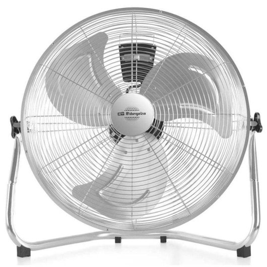 Ventilatore Industriale da Pavimento Orbegozo PW 0851 155W 50cm 3 Velocità Sicurezza Antiribaltamento