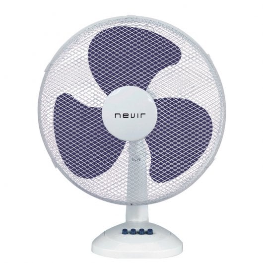 Nevir NVR-VM40-BA Ventilador de Mesa Blanco/Azul