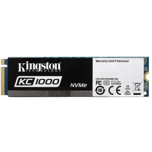 Kingston KC1000 NVMe PCIe SSD M.2 480GB
