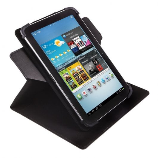 Custodia girevole universale nera SilverHT per tablet da 9"-10,1".