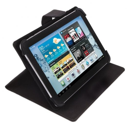 Custodia girevole universale nera SilverHT per tablet da 9"-10,1".