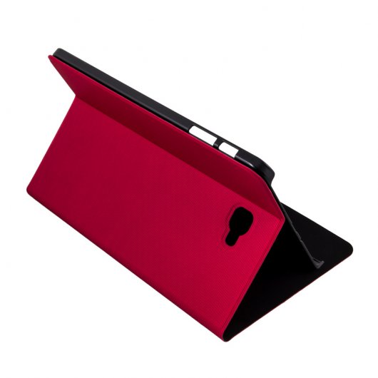 SilverHT Funda Bookcase Wave Roja para Samsung Tab A 10.1" 2016