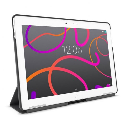 Bq Aquaris M10 10.1" 16GB Full HD Negra + Bq Funda Duo Case Gris