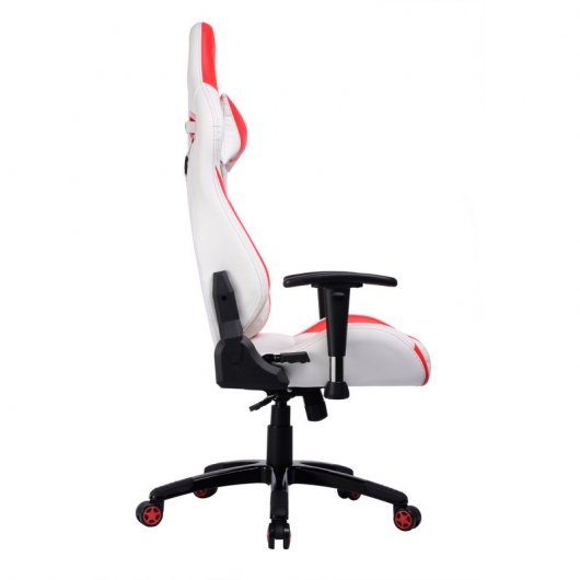 Silla Gaming F83 Roja/Blanca