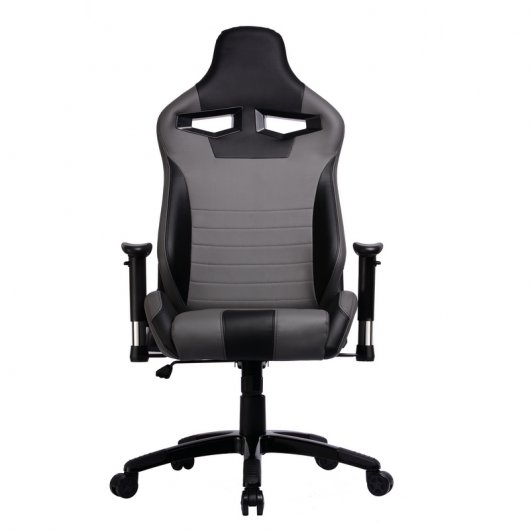 Silla Gaming F83 Negra/Gris