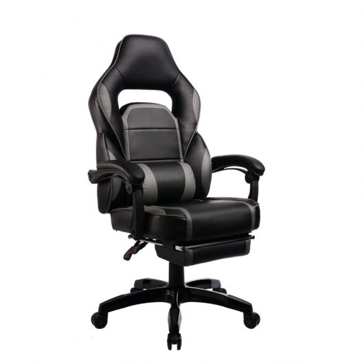 Silla Gaming F36 Negra/Gris
