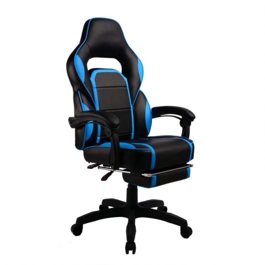 Silla Gaming F36 Negra/Azul