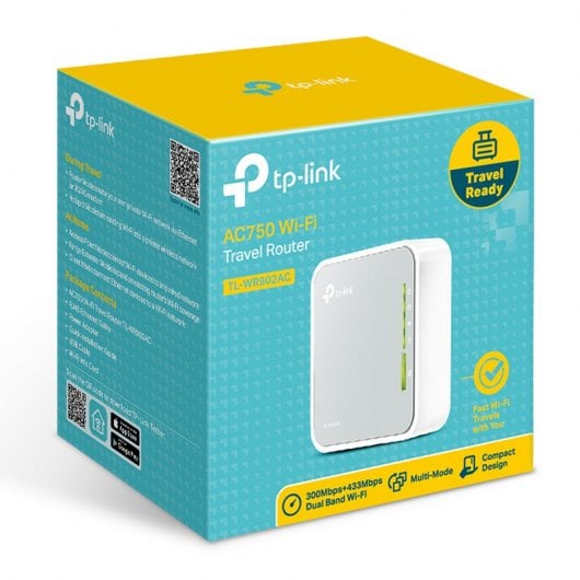 Router da viaggio wireless TP-Link TL-WR902AC AC750