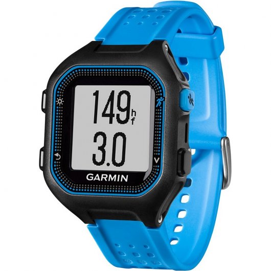 Garmin Forerunner 25 Reloj Deportivo Negro/Azul Talla L