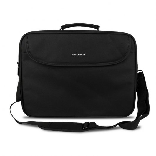 Owlotech Pack Maletín para Portátil hasta 15.6" + Ratón Óptico 1000DPI