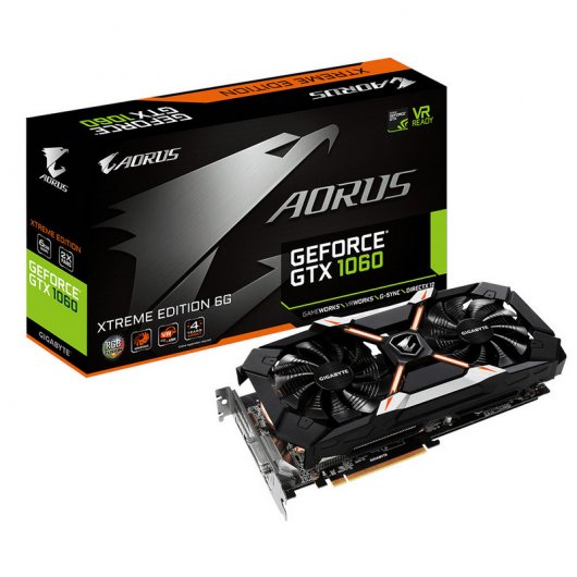 Gigabyte Aorus Geforce GTX 1060 (Rev 2.0) Xtreme Edition 6GB GDDR5