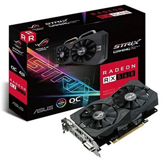Asus ROG Strix Radeon RX560 OC Gaming 4GB GDDR5