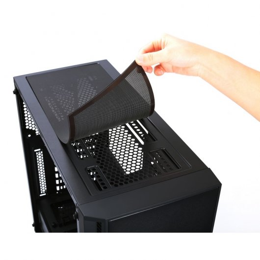 Antec P8 USB 3.0 Negra Cristal Templado con Ventana