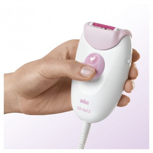 Braun Silk-épil 3 3-321 Depiladora con Rodillo de Masaje y Recortadora Línea de Bikini