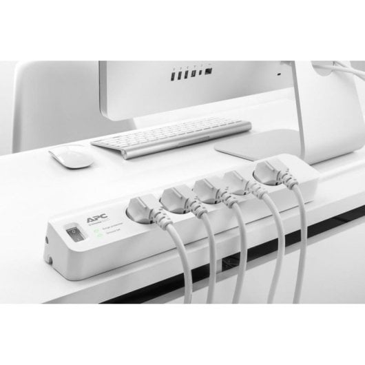 Régua de tomadas APC PM5-GR 5 Tomadas com Proteção contra Sobretensão e Filtro EMI/RFI