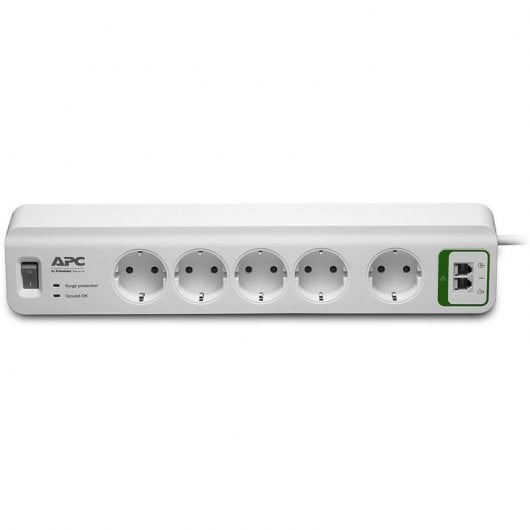 APC Essential SurgeArrest Protezione da sovratensione 5 prese 230 V Protezione del telefono