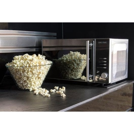 Micro-ondes Cecotec Convection 23L 900W Grill et Chaleur Tournante fonctions avancées