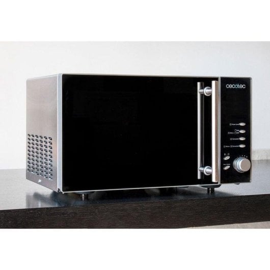 Micro-ondes Cecotec Convection 23L 900W Grill et Chaleur Tournante fonctions avancées