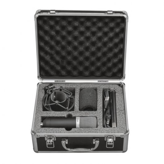 Trust GXT 252 Emita Micrófono Cardiode para Streaming/Estudio