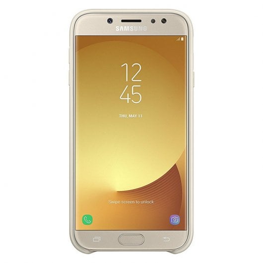 Samsung Dual Layer Cover Dorada para Galaxy J3 2017