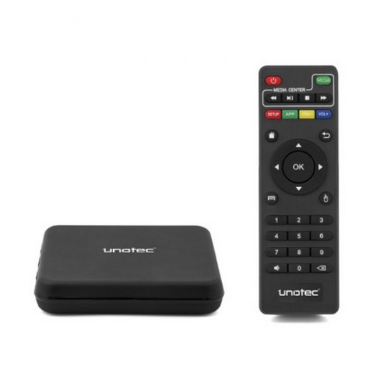 Unotec Android TV Tivibox 4 QuadCore 2GB/8GB/4K/WiFi/Bluetooth
