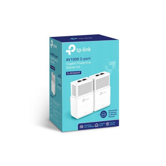 TP-Link TL-PA7020 KIT Powerline AV1000 2 Puertos Gigabit