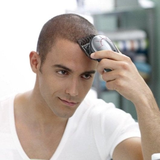 Máquina de Cortar Cabelo Philips QC5580/32 Sem Fios 14 Comprimentos 60min À Prova de Água Lâminas Auto-afiáveis