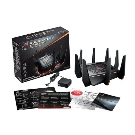 Asus ROG Rapture GT-AC5300 Router Wireless Triband Gigabit USB 3.0 AC5300