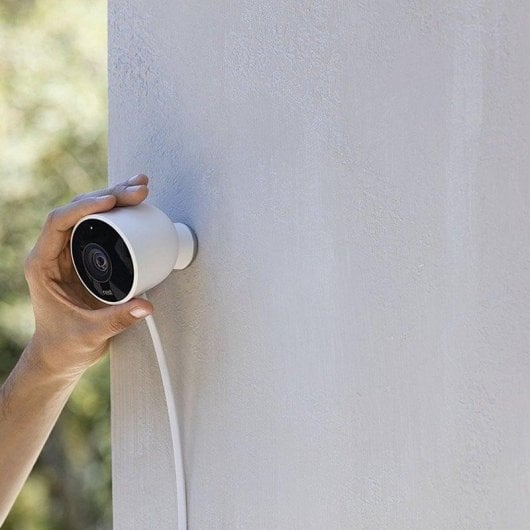 Câmera de vigilância Google Nest Cam Outdoor FullHD Visão Noturna Externa Áudio Bidirecional