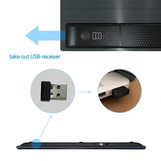 Minix Neo K2 Teclado Inalámbrico con Touchpad