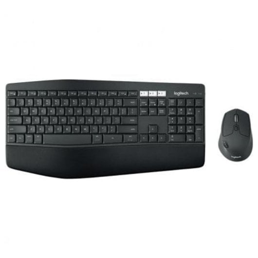 Teclado Logitech MK850 Combo de membrana sem fios com rato, layout Espanhol, Unifying e Bluetooth