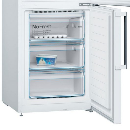 Bosch KGN36XW3P Frigorífico Combi Blanco A++