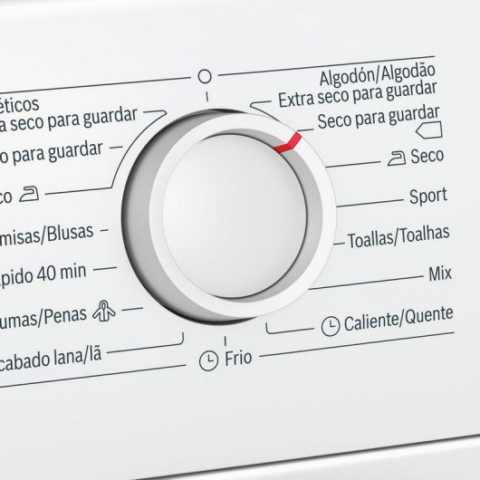 Bosch Serie 6 WTG87228EE Secadora Bomba de Calor Carga Frontal 8Kg A++ Blanca