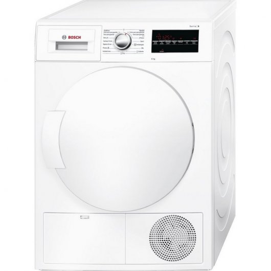 Bosch Serie 6 WTG84260EE Secadora Condensación de Carga Frontal 8Kg B Blanca