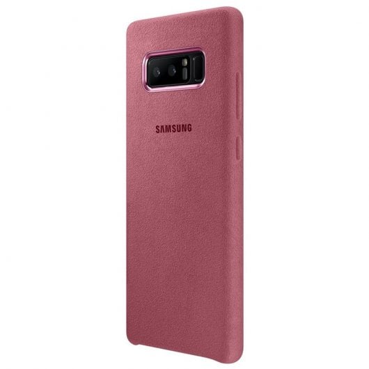 Samsung Alcantara Cover Rosa para Galaxy Note 8