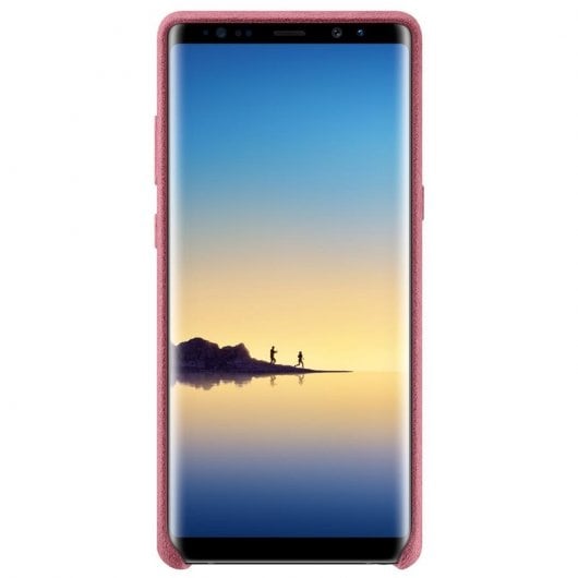 Samsung Alcantara Cover Rosa para Galaxy Note 8