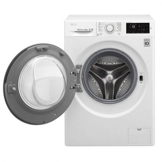 LG F4J6VN0W Lavadora de Carga Frontal 9Kg A+++ Blanco
