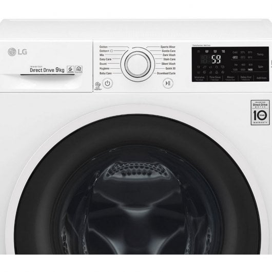 LG F4J6VN0W Lavadora de Carga Frontal 9Kg A+++ Blanco